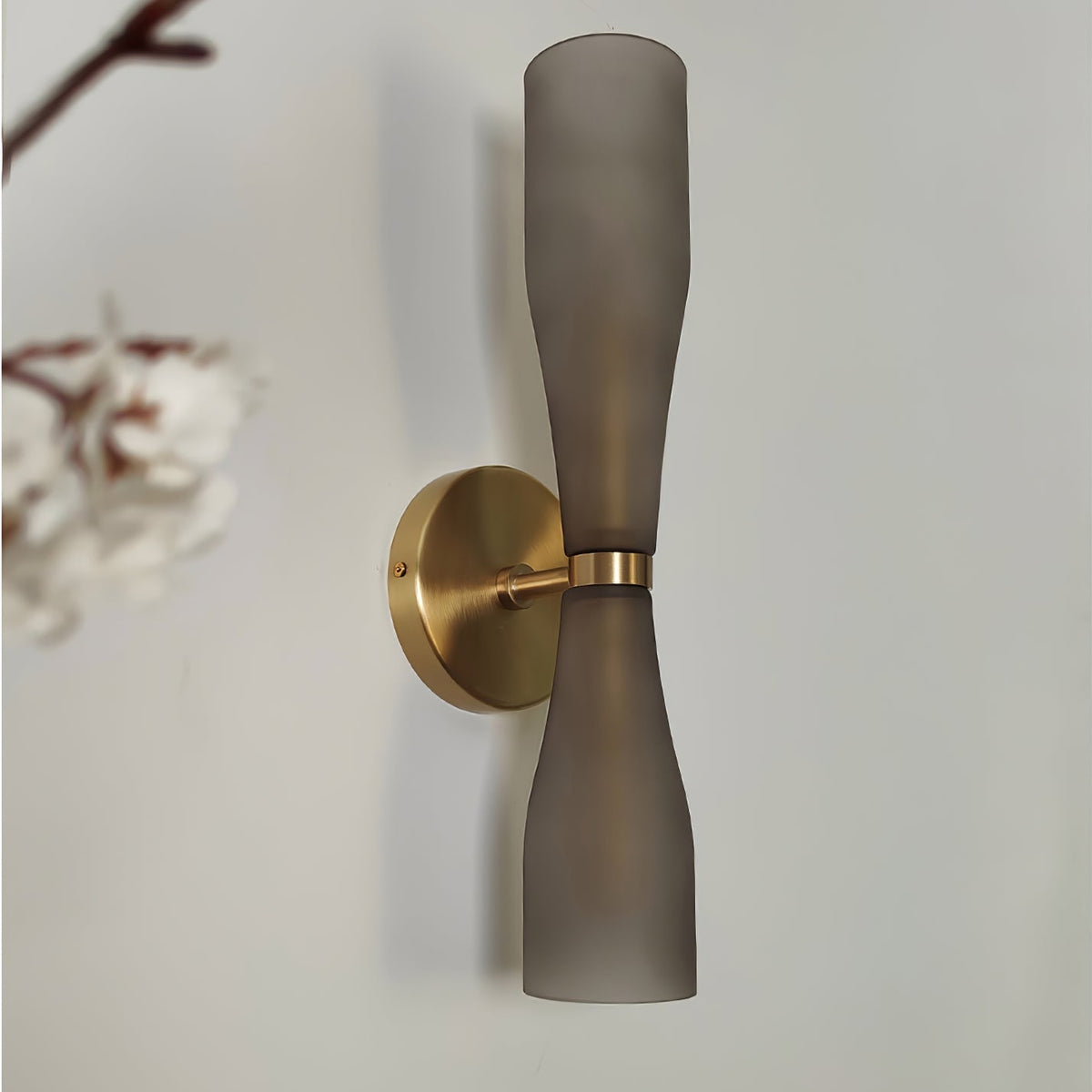 Torch modern glasvägglampa