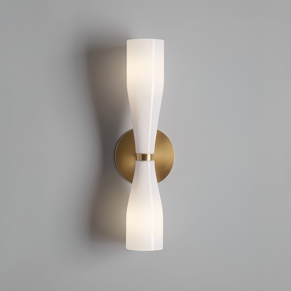 Torch modern glasvägglampa