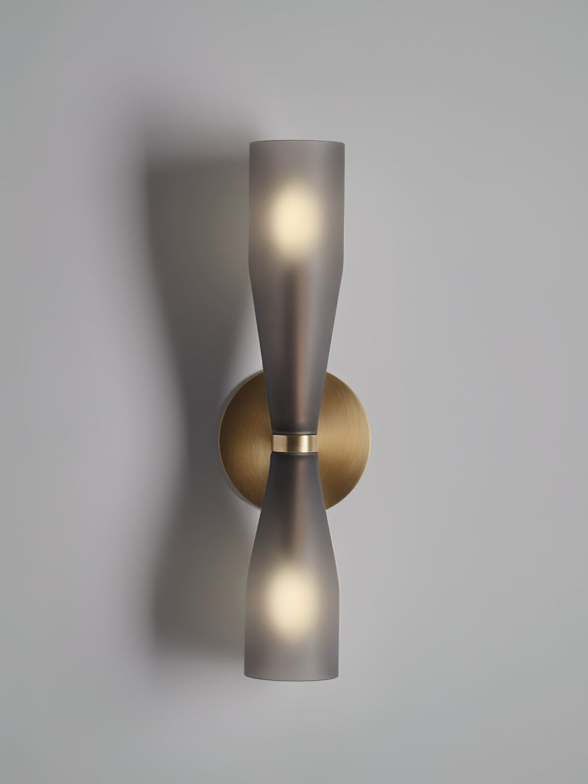 Torch modern glasvägglampa