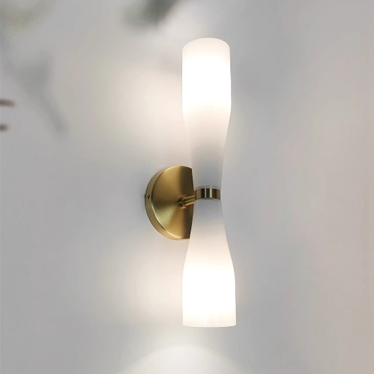 Torch modern glasvägglampa