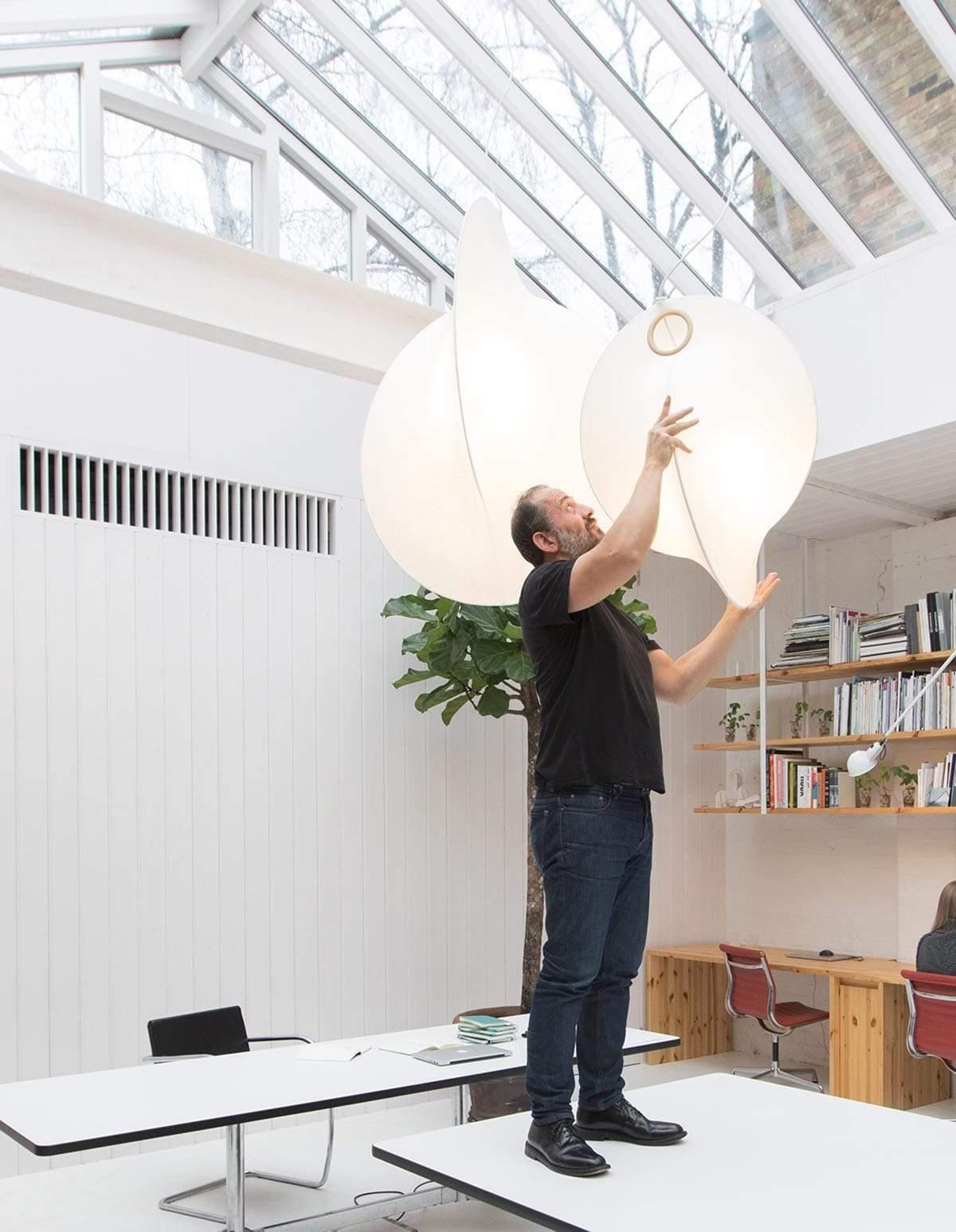 Ferivora kunstnerisk stålpendel