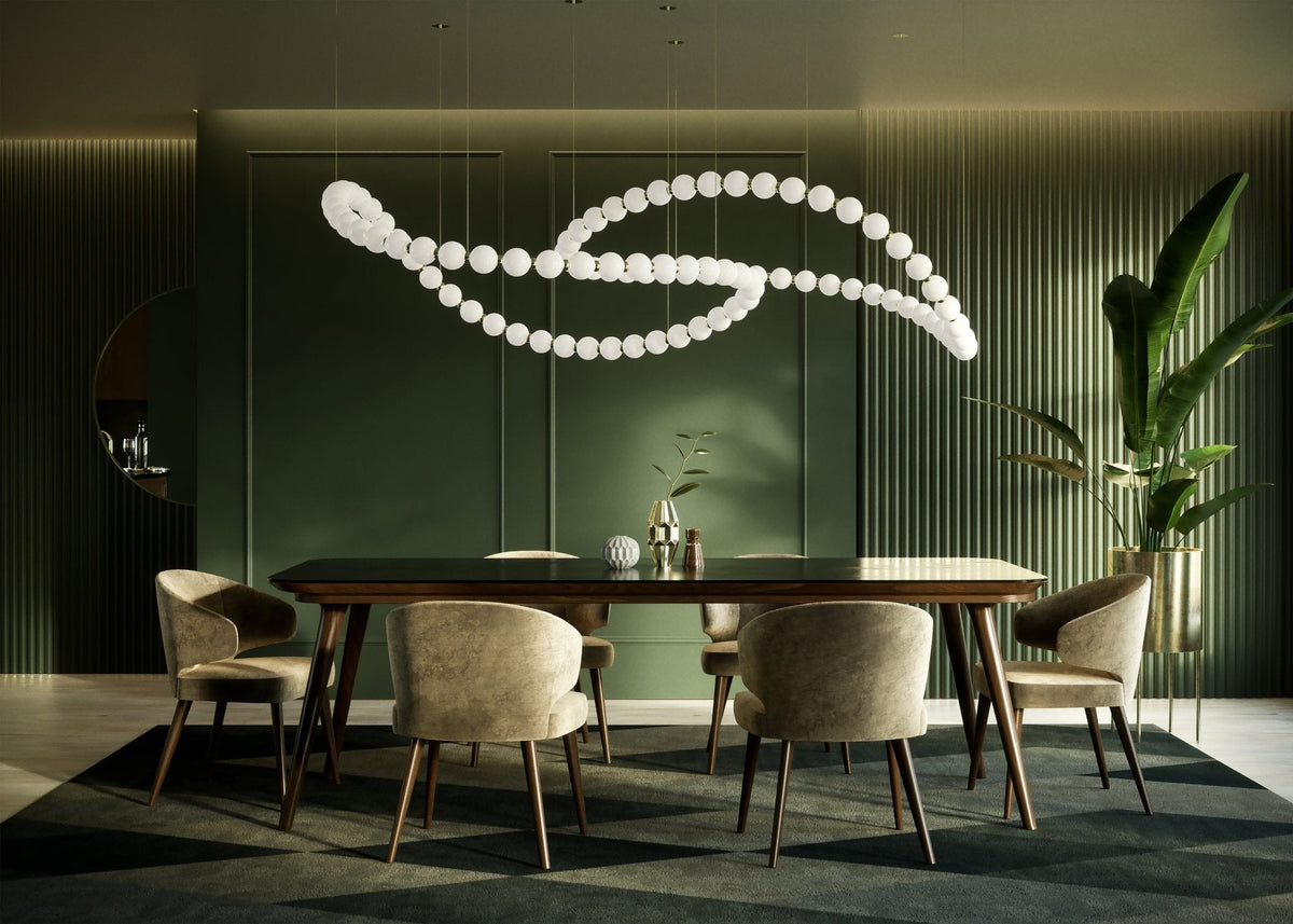 Pearl Symphony Grand Cascade-lysekrone, kan tilpasses