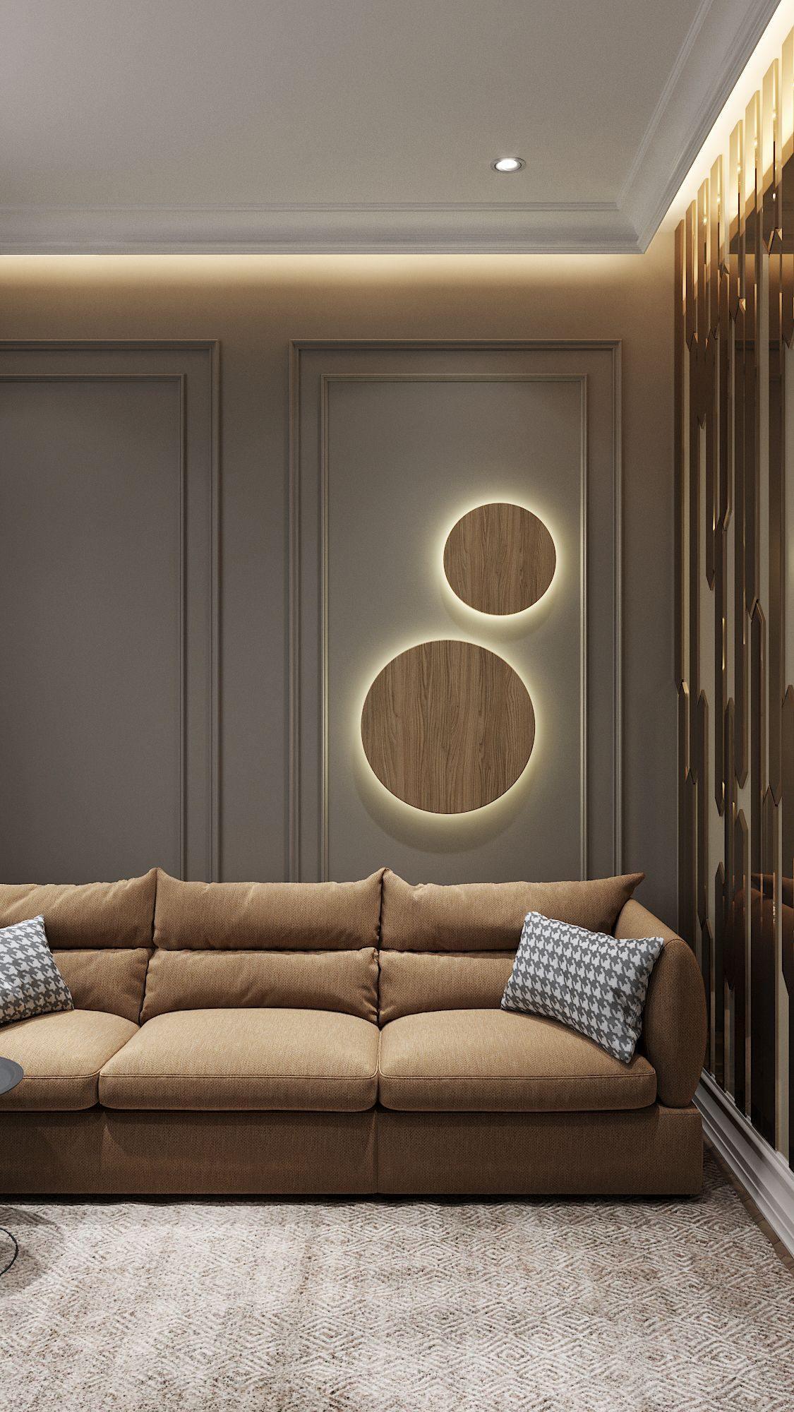 Arelis rúmfræðilegur skífuvogglampi