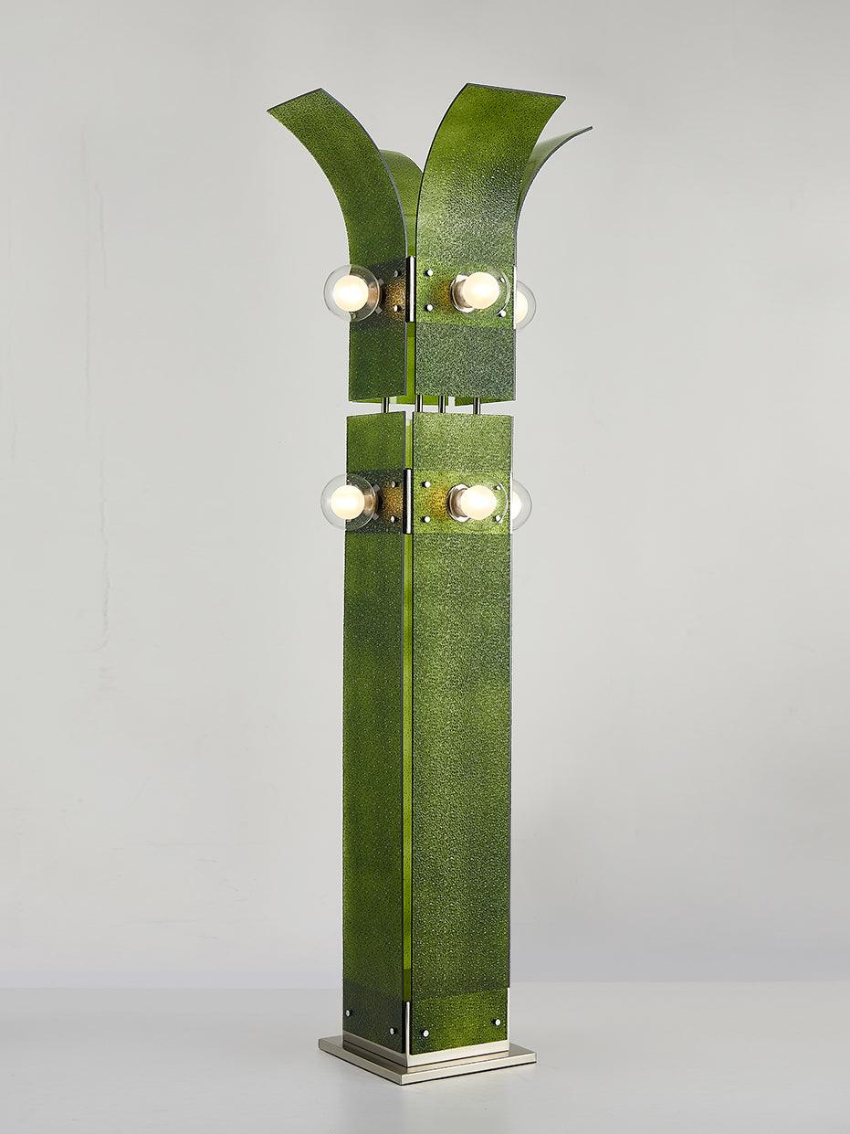 Niranaine Art Deco -akryylilattiavalaisin
