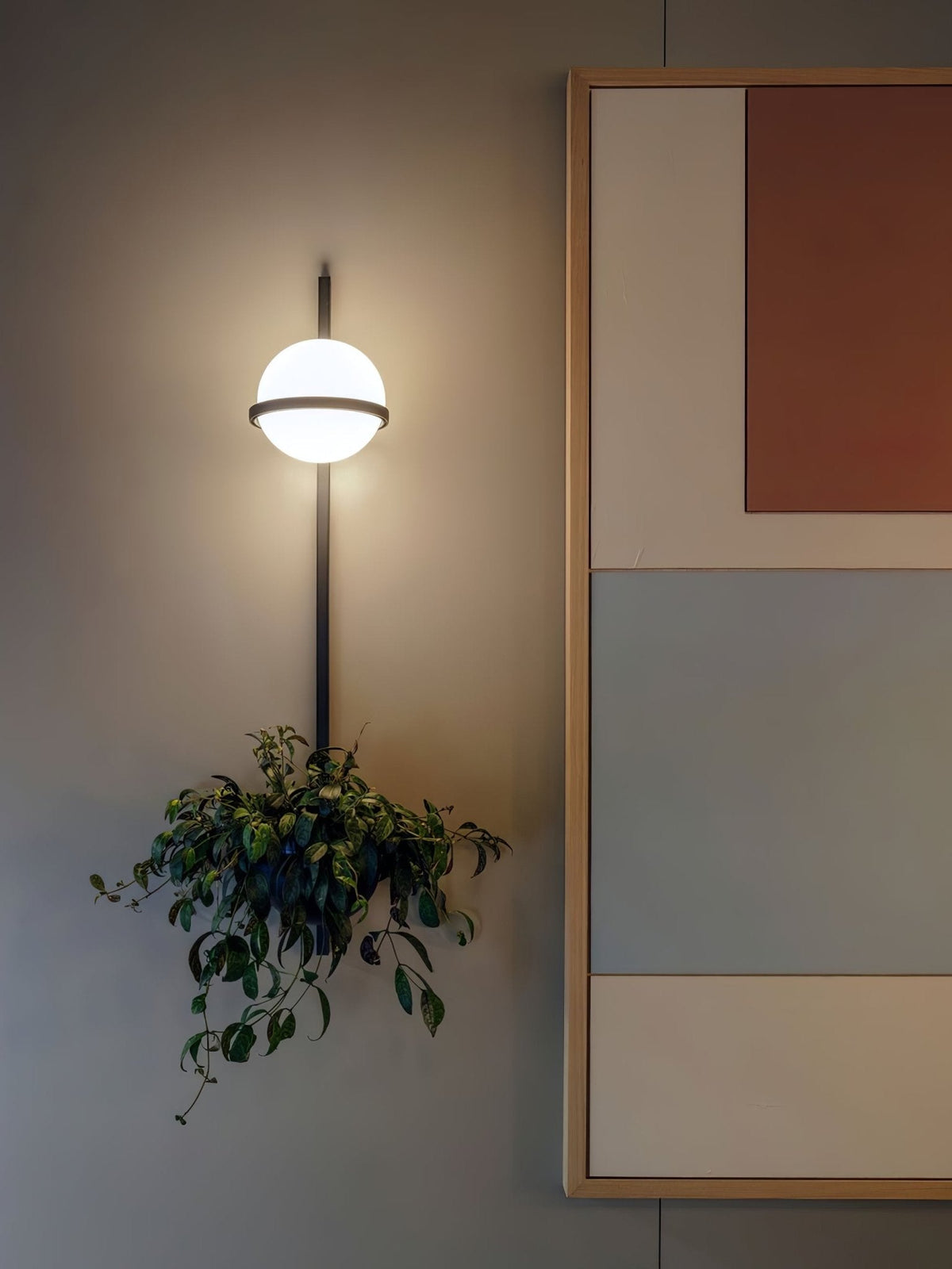 Elmarisran moderni minimalistinen seinävalaisin