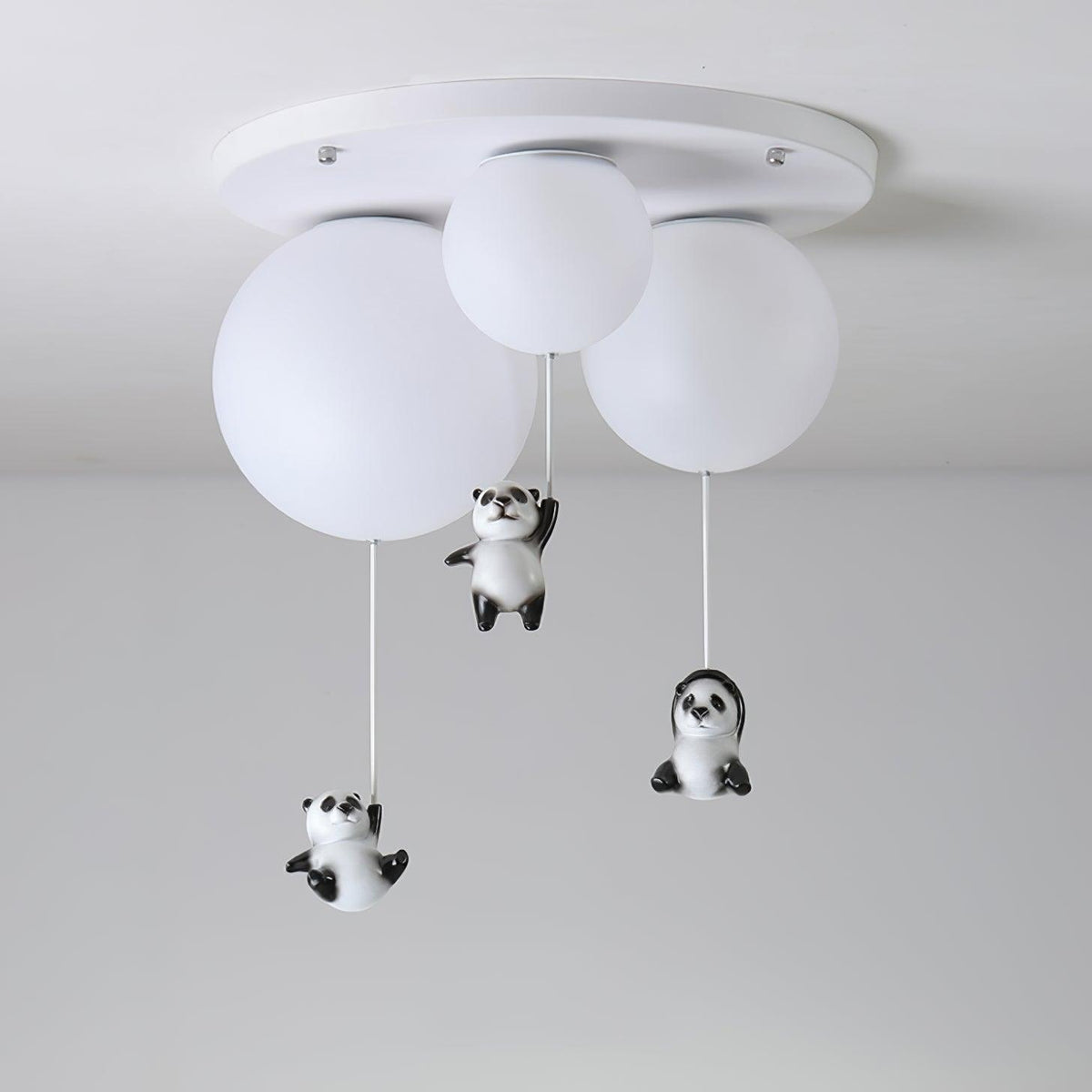 Yrath elegant pandaglas-loftlampe