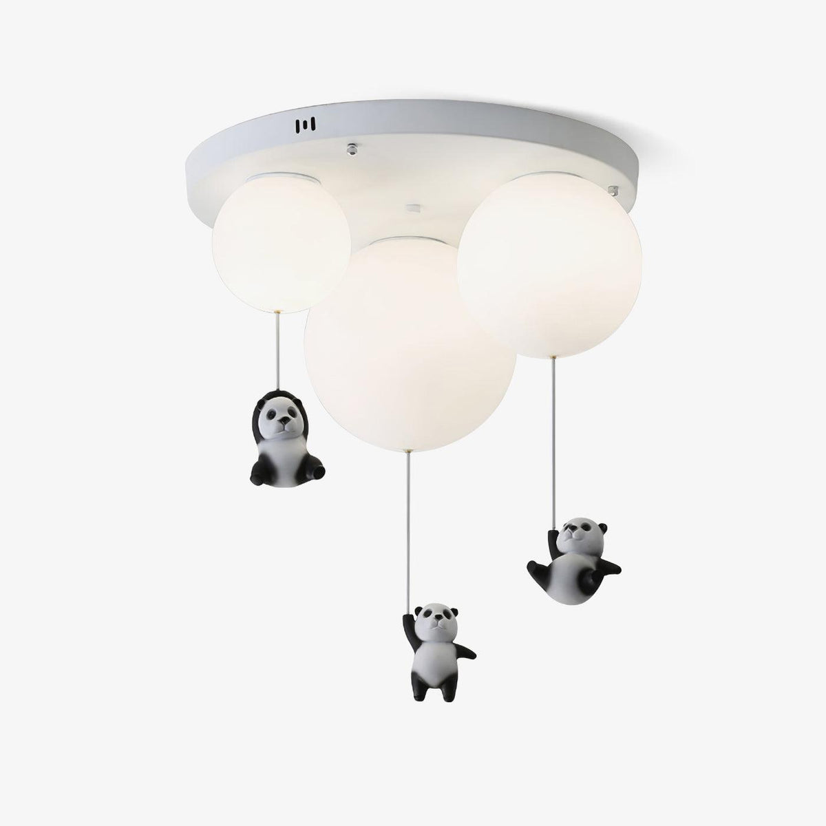 Yrath elegant pandaglas-loftlampe
