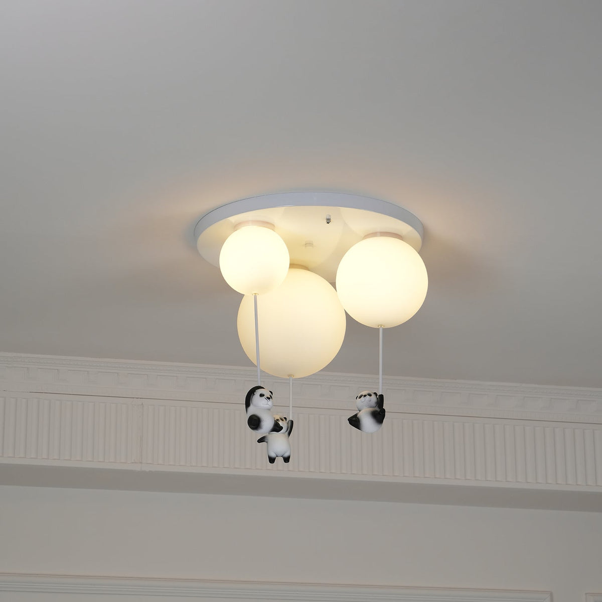 Yrath elegant pandaglas-loftlampe