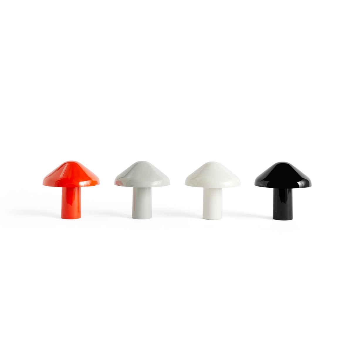 Glorange transportabel bordlampe