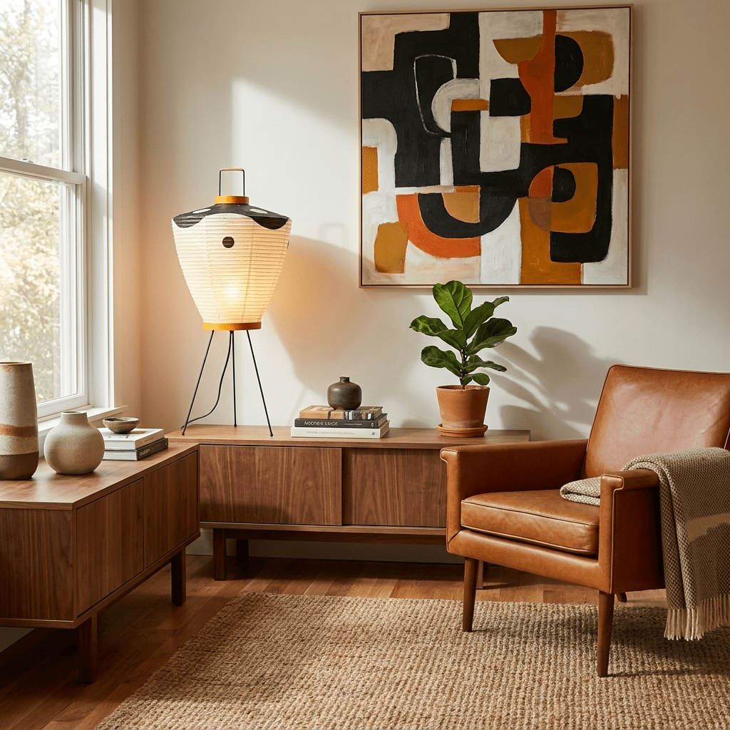 Marivelle Bordslampa med Papperslykta