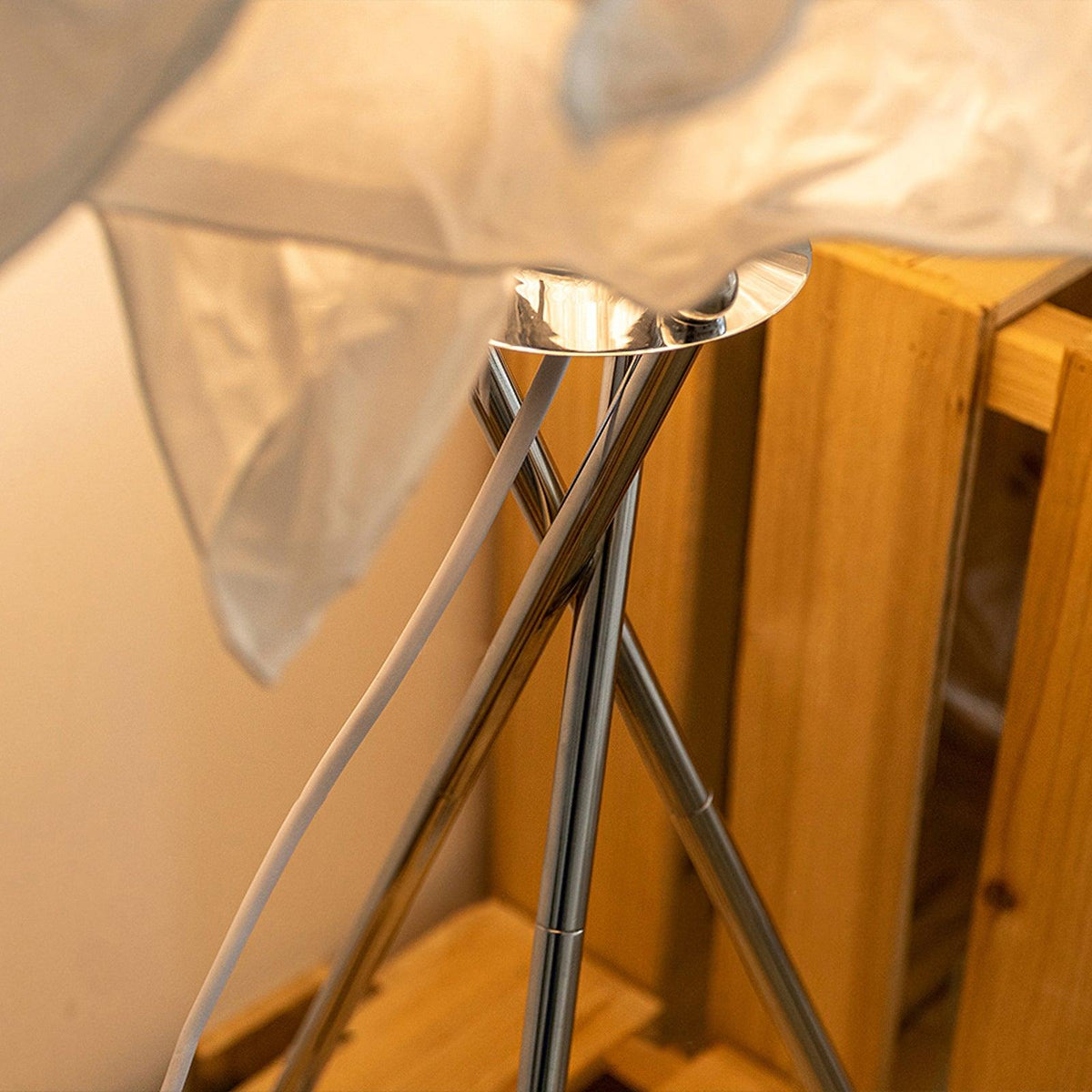peony modern bordslampa i papper