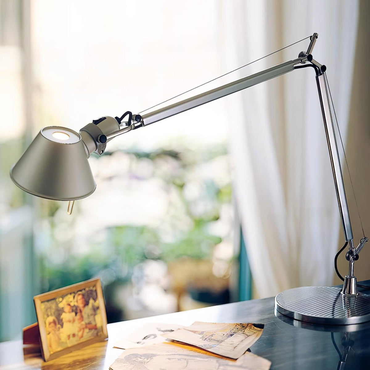 Cuzoril industriel skrivebordslampe