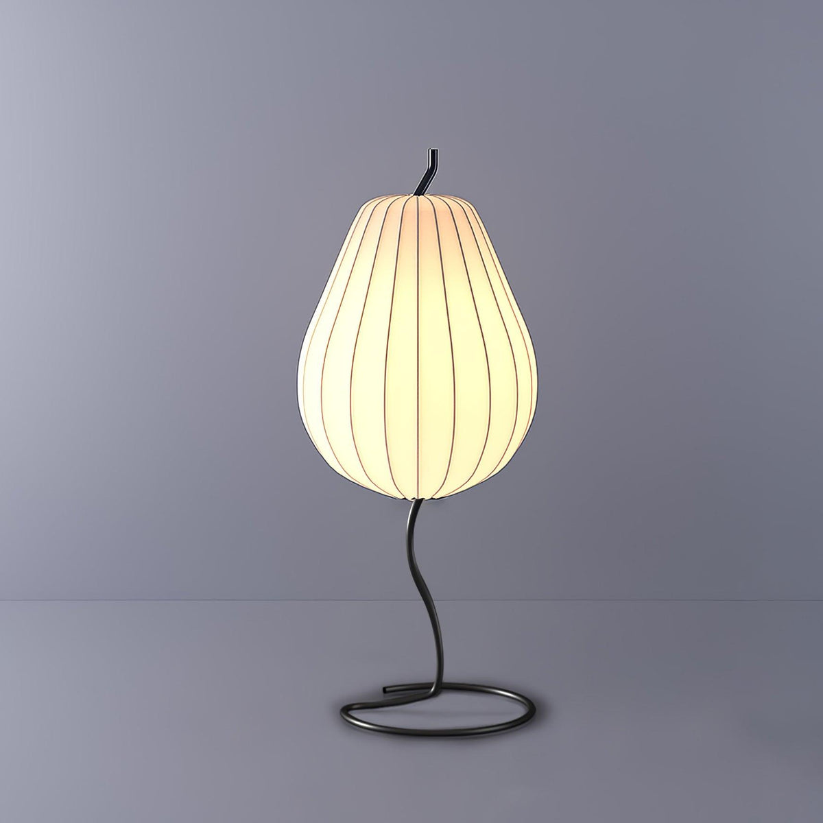 Calerielle minimalistisk pæreformet gulvlampe
