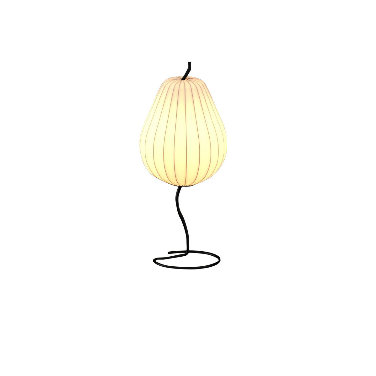Calerielle minimalistisk pæreformet gulvlampe