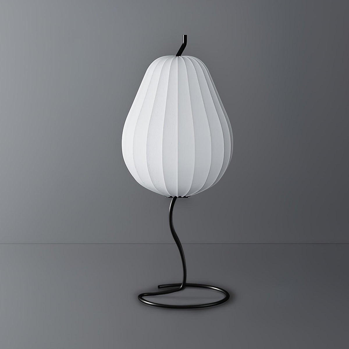 Calerielle minimalistisk pæreformet gulvlampe