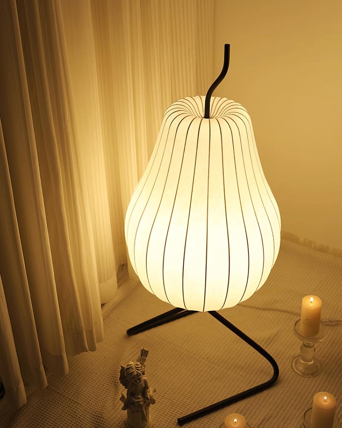 Calerielle minimalistisk pæreformet gulvlampe