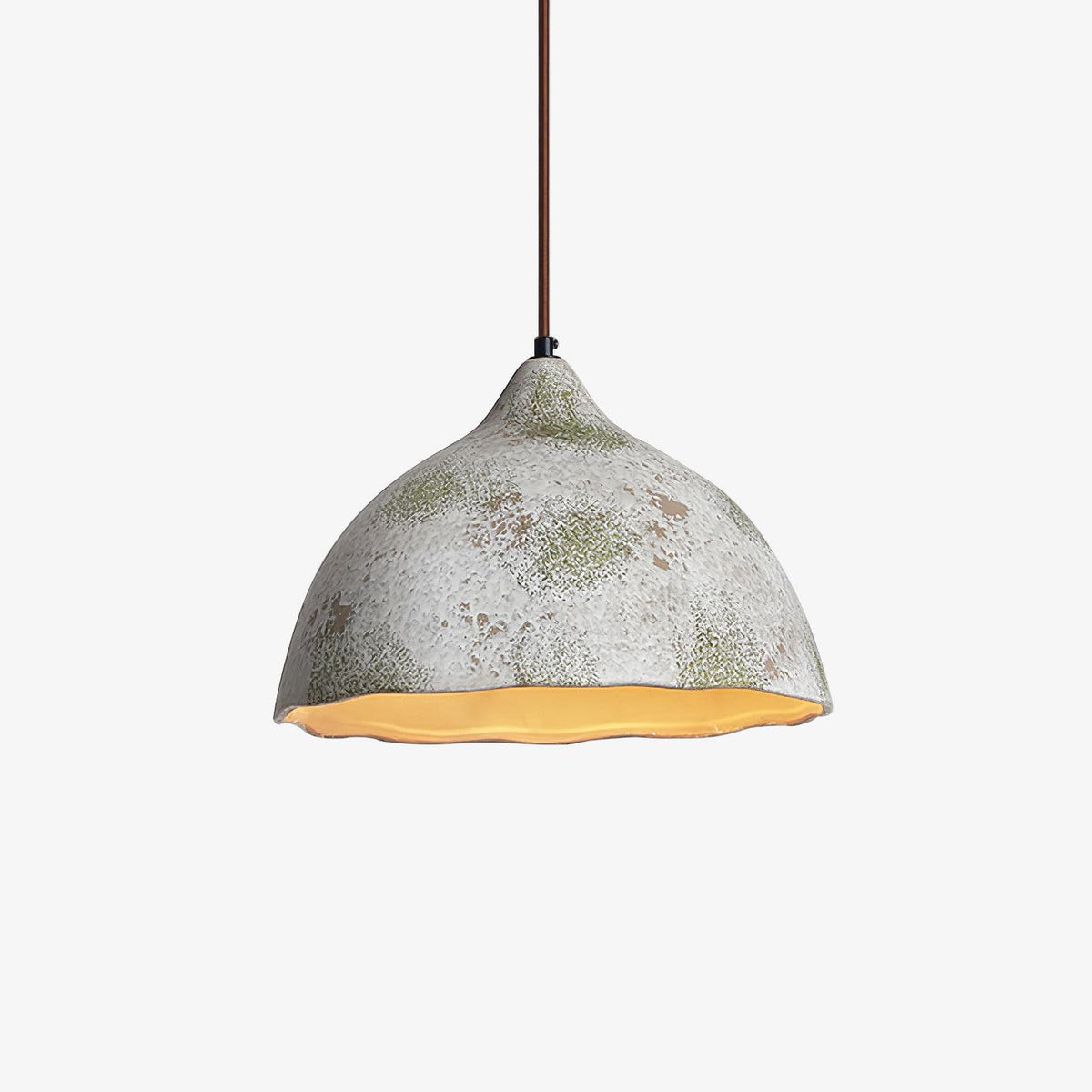 Candeeiro suspenso minimalista de madeira Moss