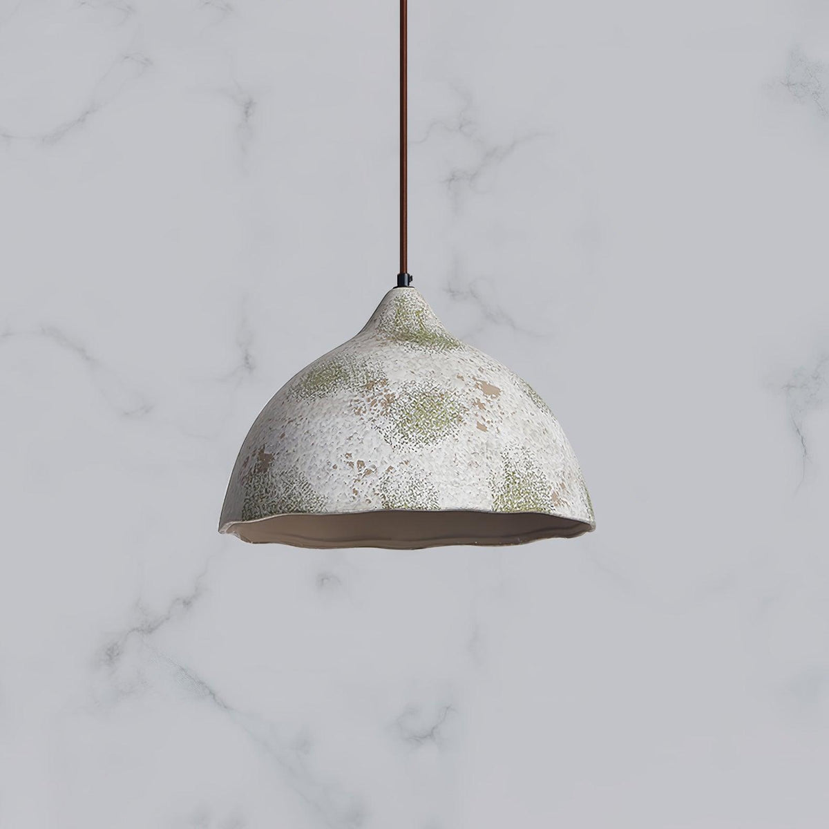 Candeeiro suspenso minimalista de madeira Moss