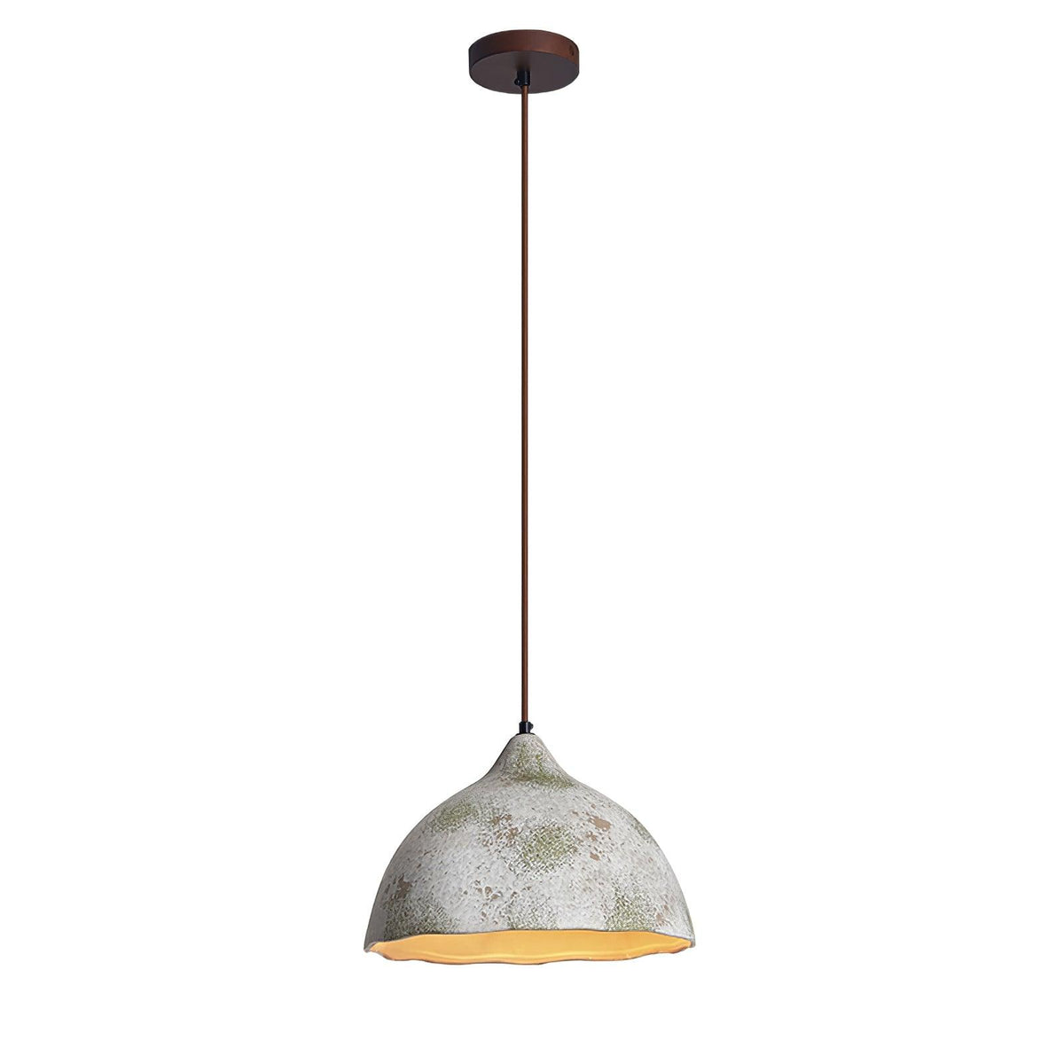 Candeeiro suspenso minimalista de madeira Moss