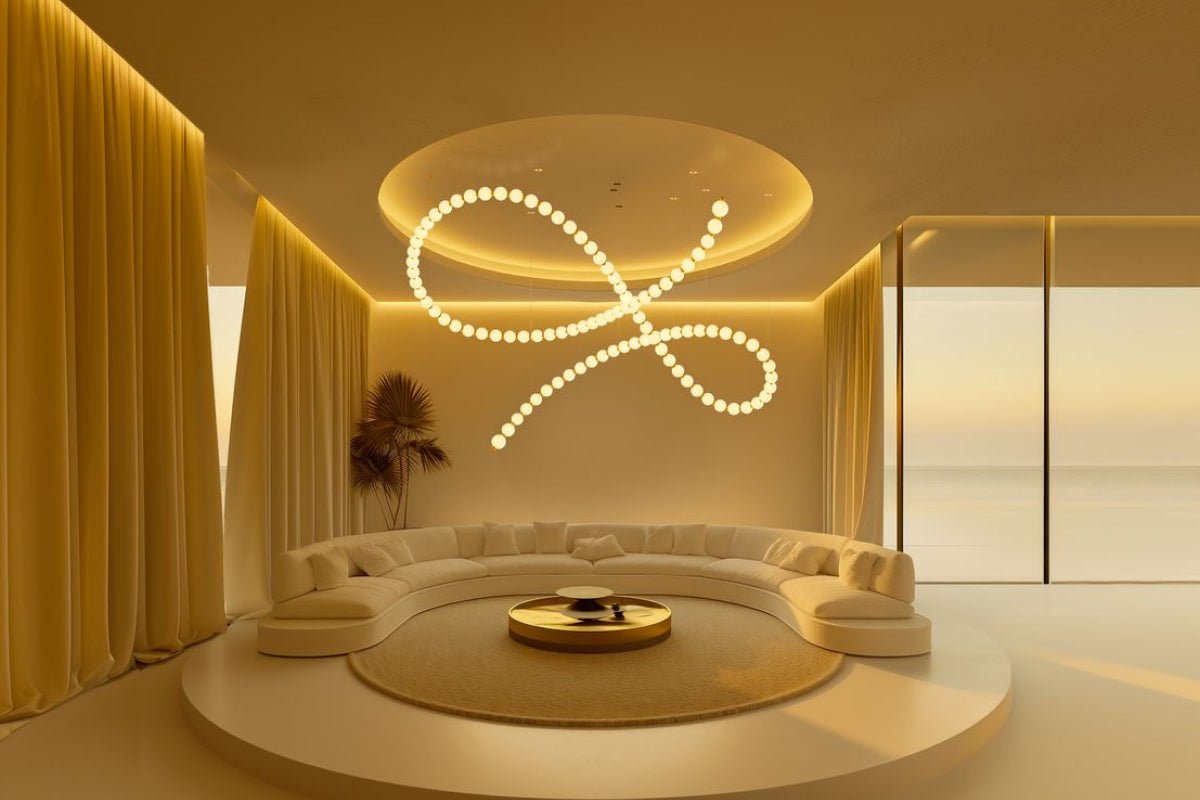 Pearl Symphony Grand Cascade-lysekrone, kan tilpasses
