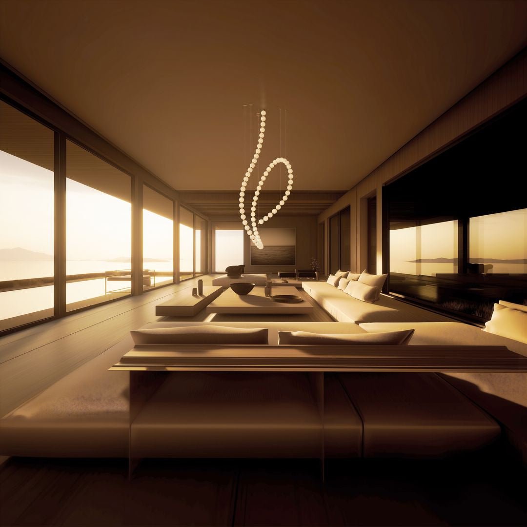 Pearl Symphony Grand Cascade-lysekrone, kan tilpasses