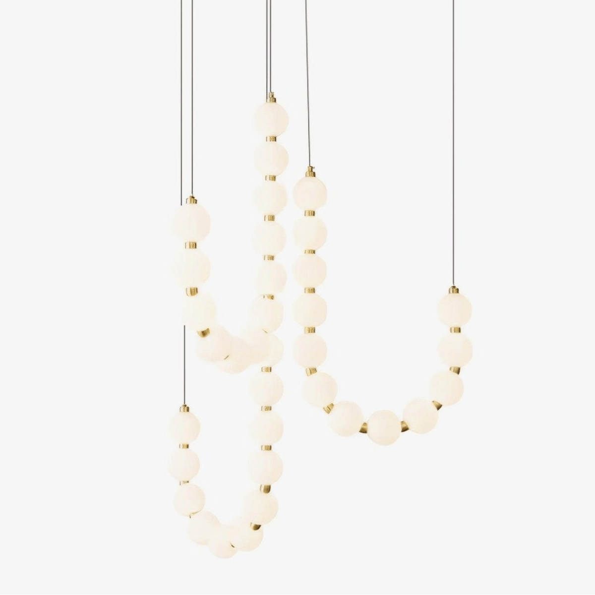 Modern minimalistisk akrylkrona med ädelstensdesign