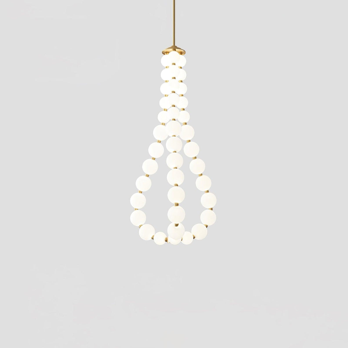 Modern minimalistisk akrylkrona med ädelstensdesign