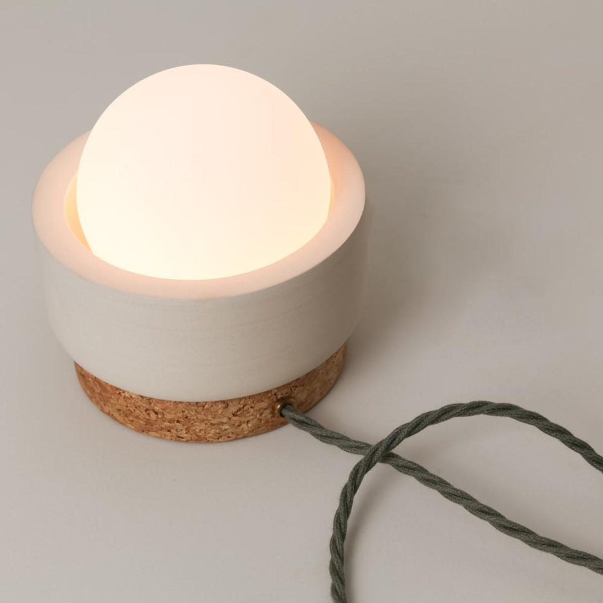Corkalf-bordlampe