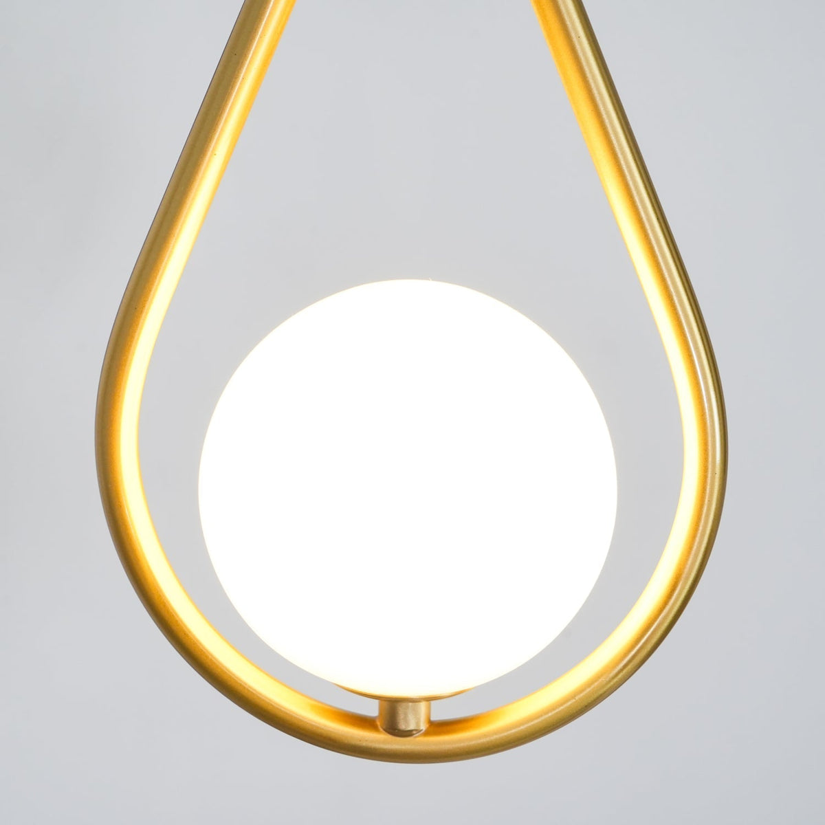 Droplet moderne pendellampe i messing