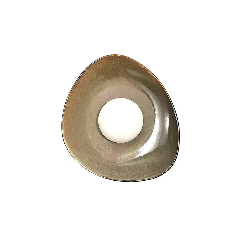 Ertalila elegante keramiske væglampe Pebble Disc