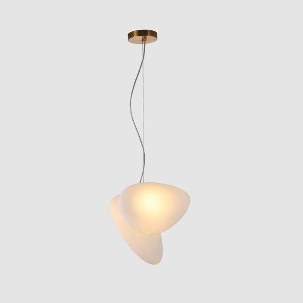 Mervan pendellampe i matteret glas