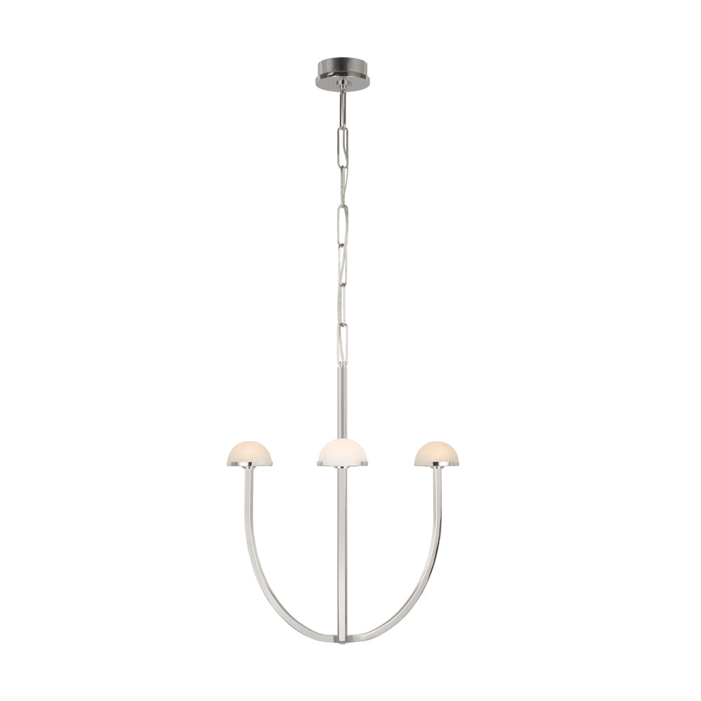 Pedra Ljuskrona Alabaster Minimalistisk Båge Geometri
