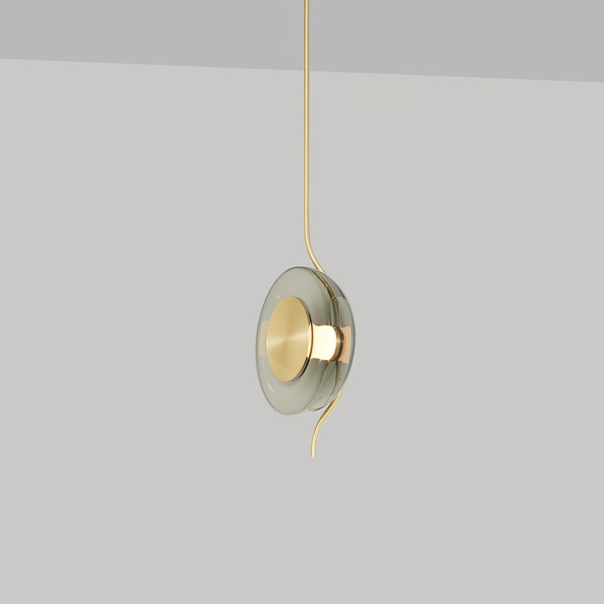 Umirus moderne minimalistisk pendellampe i glas