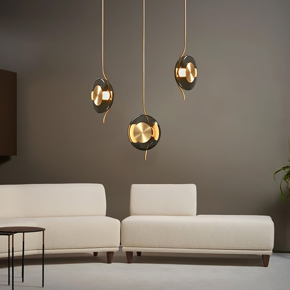Umirus moderne minimalistisk pendellampe i glas