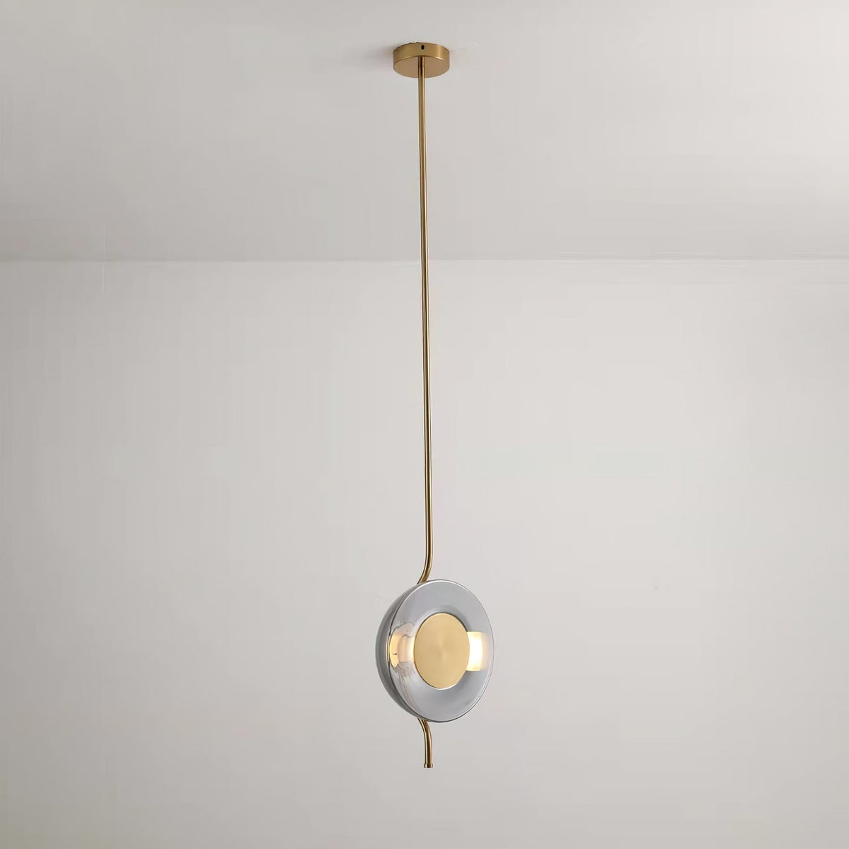 Umirus moderne minimalistisk pendellampe i glas