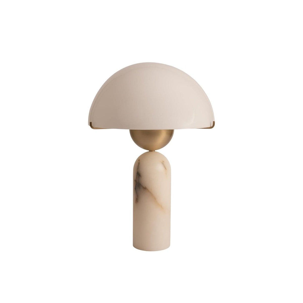 Tirixon bordslampa i alabaster