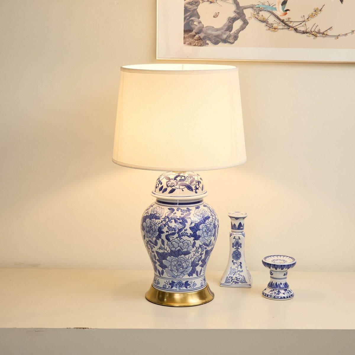 Peony Jar-bordlampe