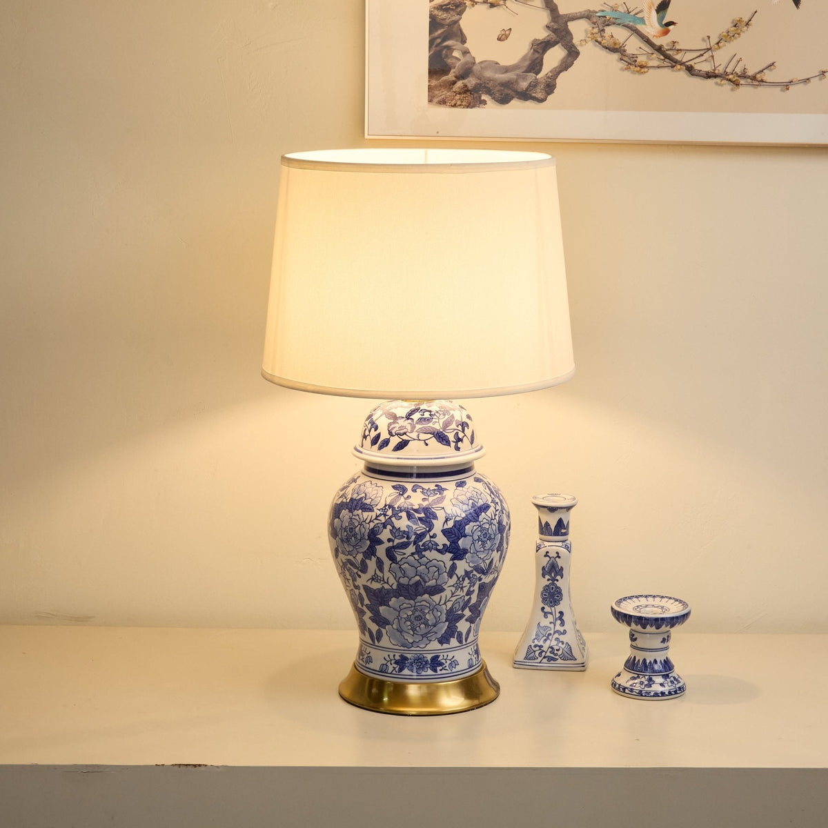 Peony Jar-bordlampe