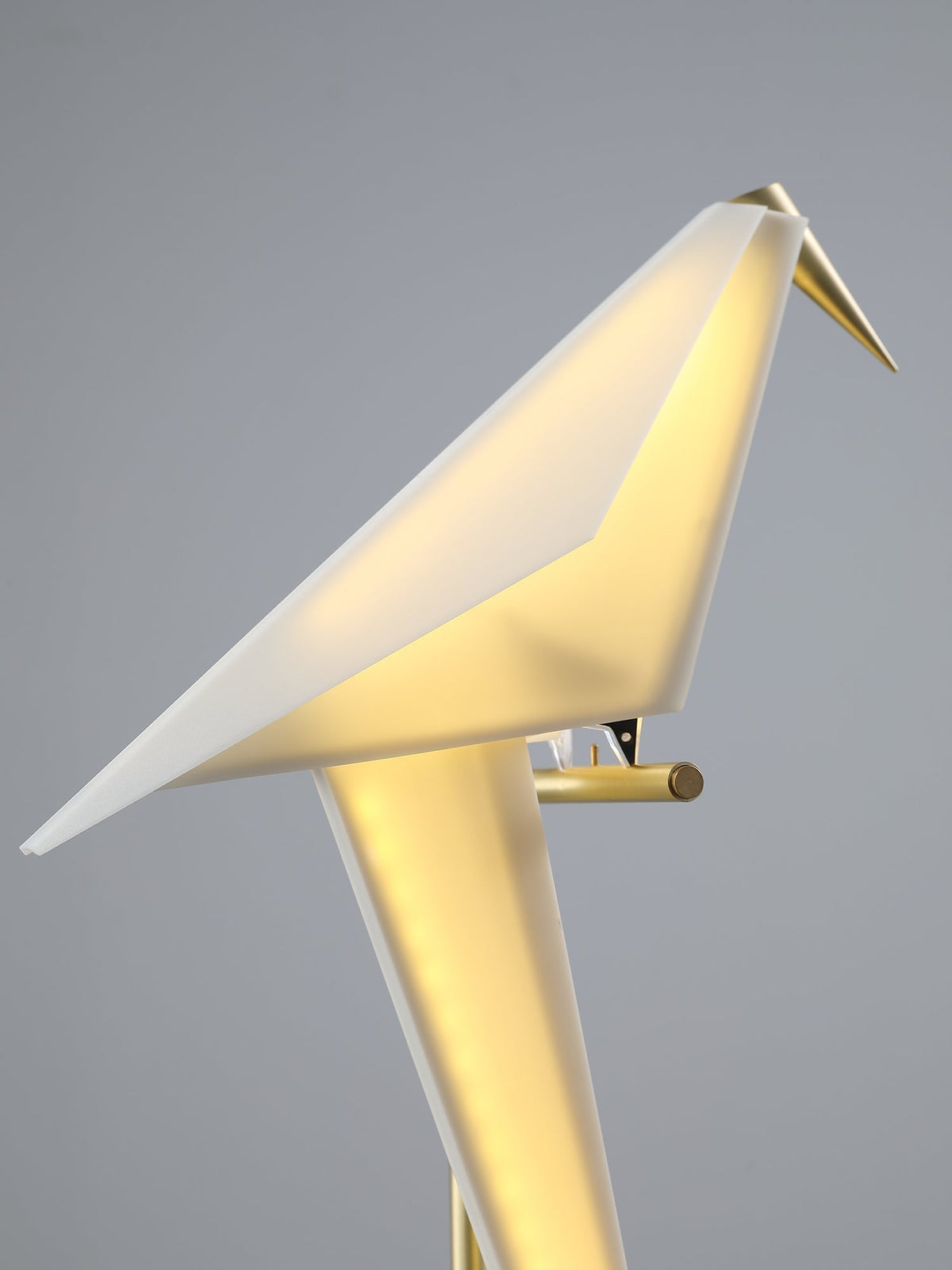 Origami-bordlampe