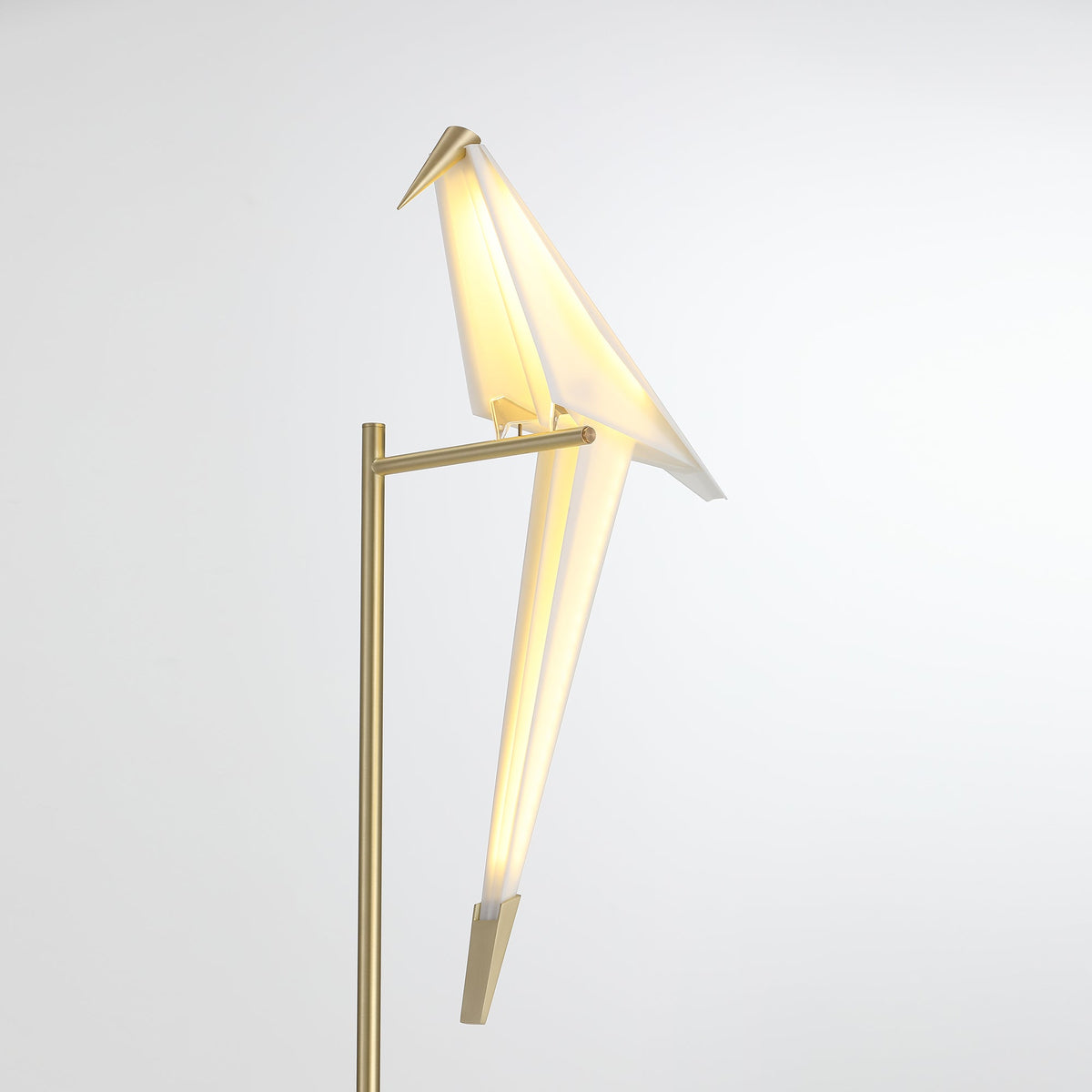 Origami-bordlampe