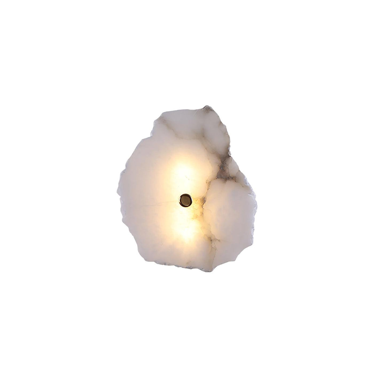 Alaeila blommig klustervägglampa i alabaster