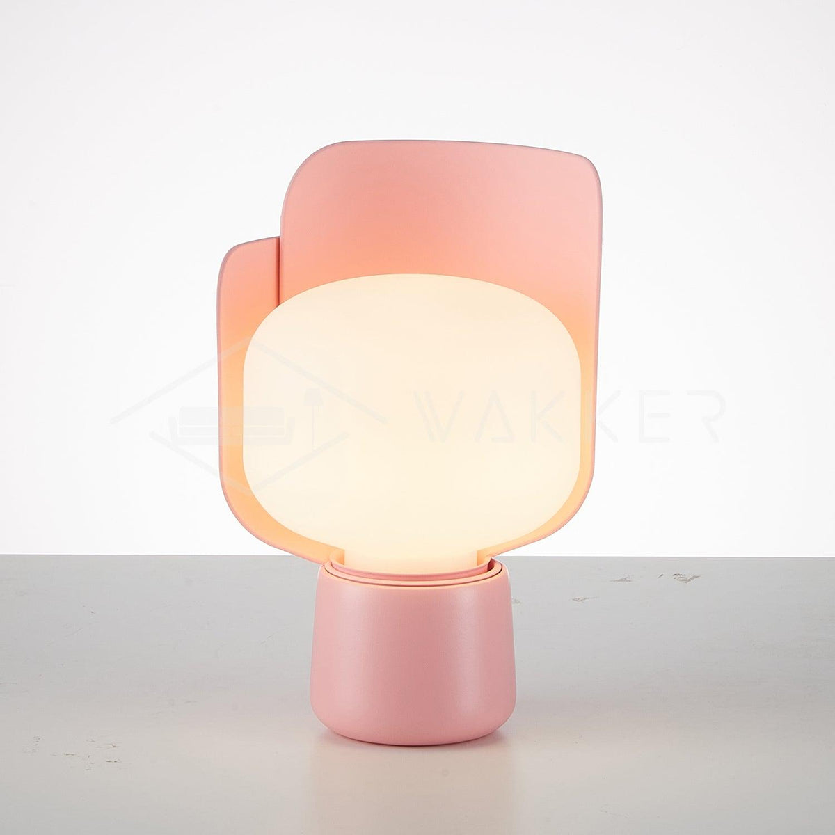 Zuri minimalistisk bordslampa i plast