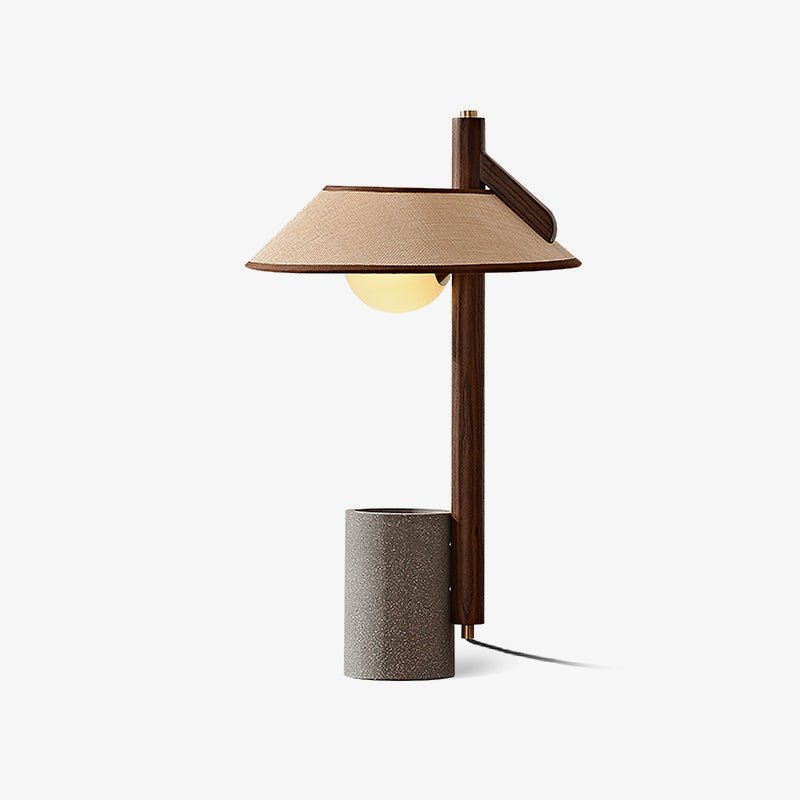 Damon minimalistisk bordslampa i trä
