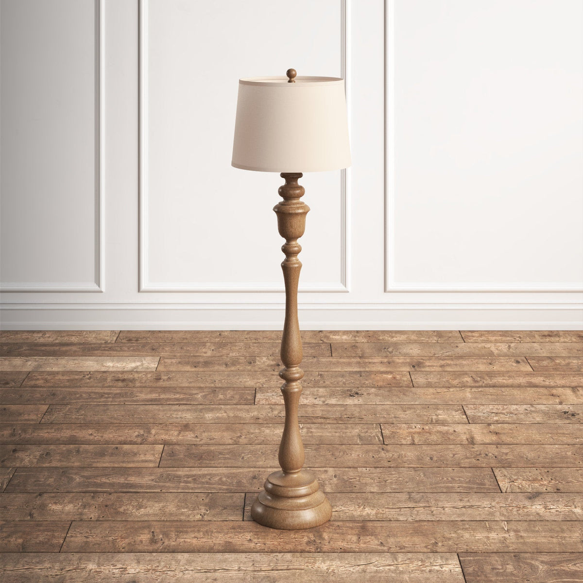 Steppy traditionel gulvlampe