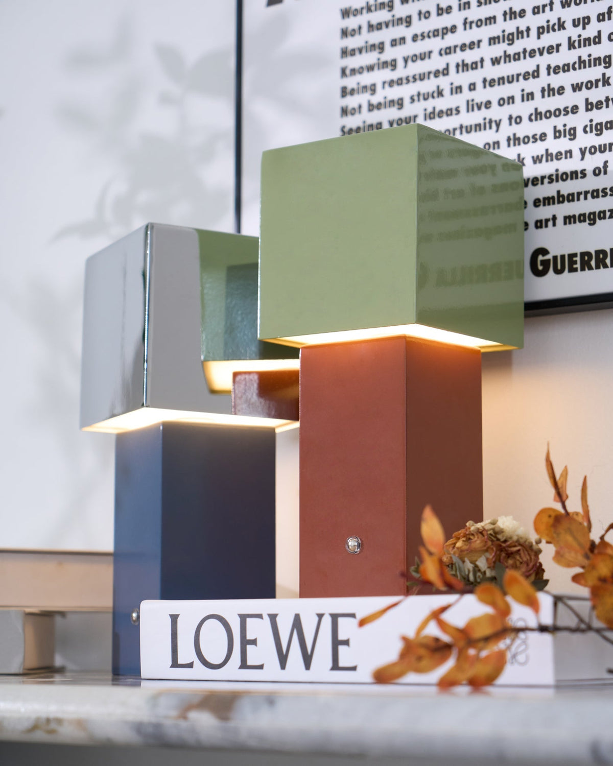 Cubo Lume-bærbar lampe