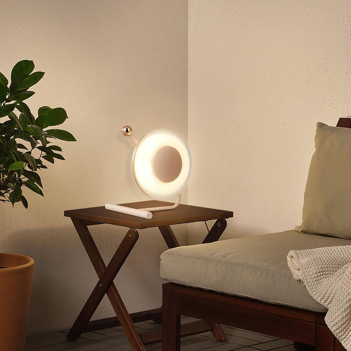 Halon moderne akrylbordlampe
