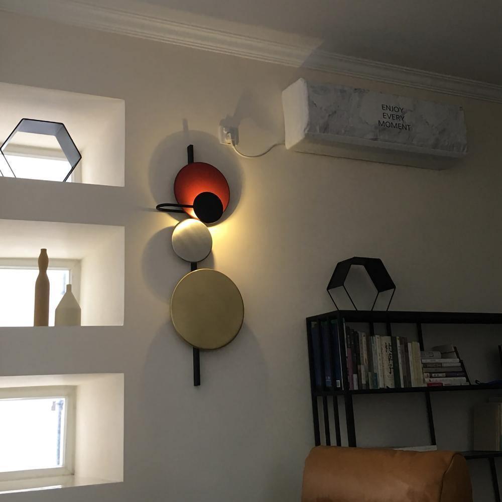 Selaaria moderne minimalistisk plug-in-væglampe