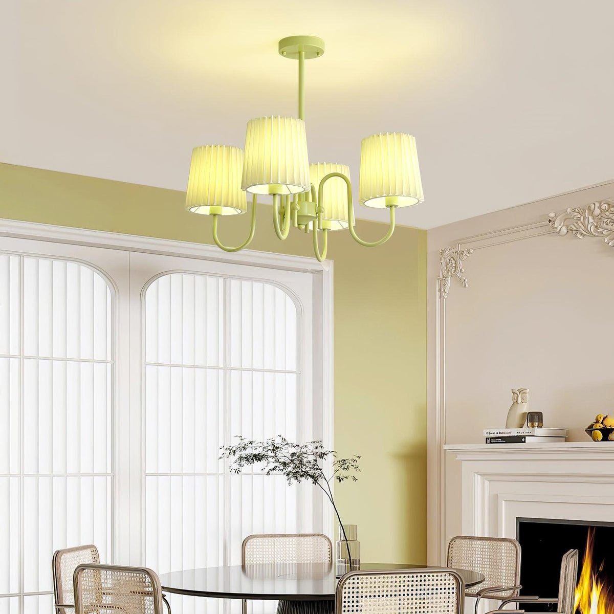 Serorissa-lampe i stof