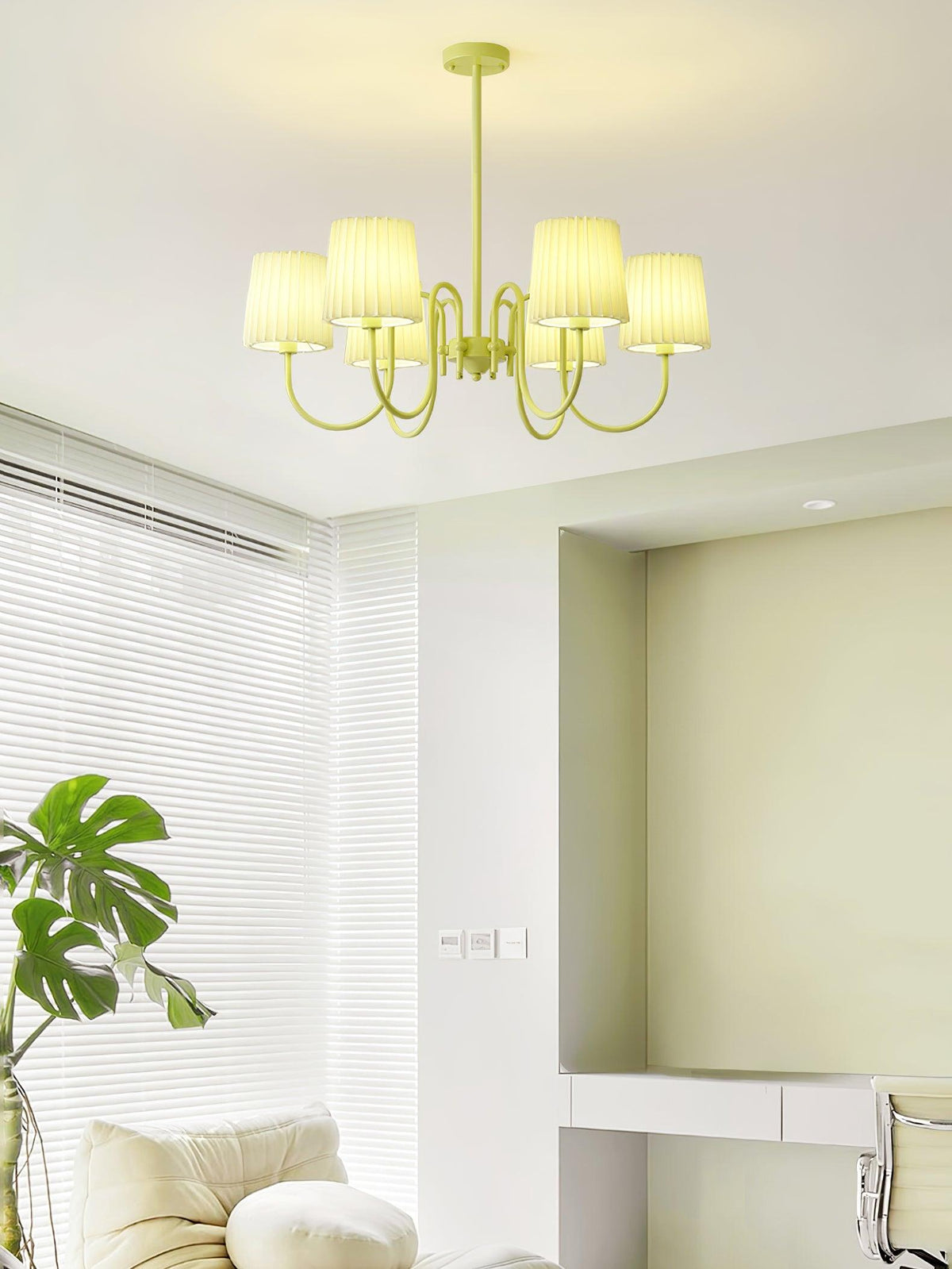 Serorissa-lampe i stof