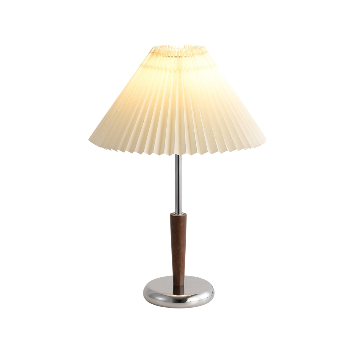 Candeeiro de mesa moderno em madeira Aiden